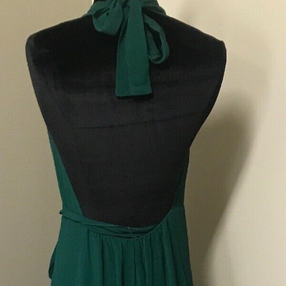 REFORMATION Waltz Dress in Emerald Green Medium M - Picture 5 of 7